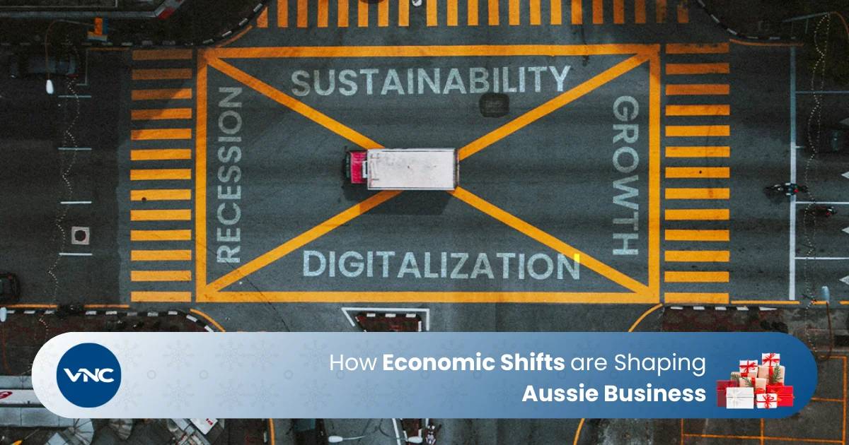 Think Global, Thrive Local: How Economic Shifts Are Shaping Aussie Businesses 1 Economic shift