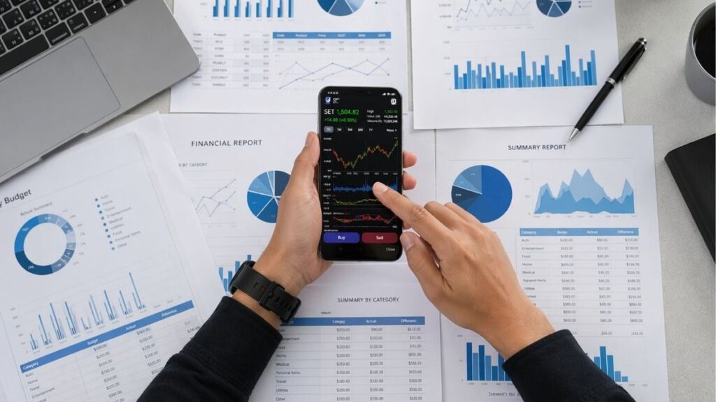 Financial reports used for business analysis
