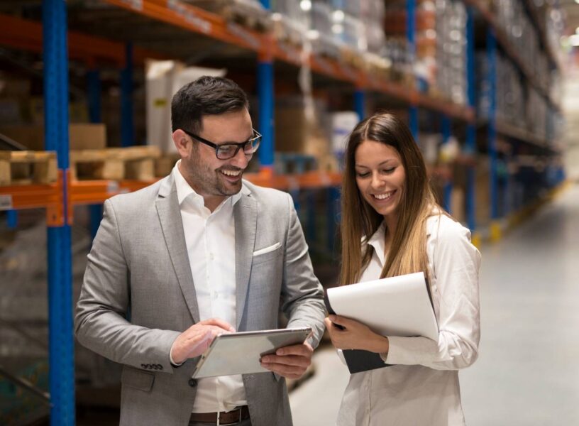Supply Chain Risk Management - Supply Chain Risk Management professionals reviewing warehouse operations