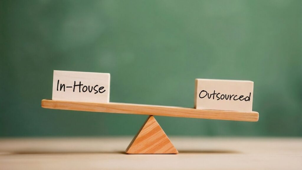 In-house vs outsourced bookkeeping