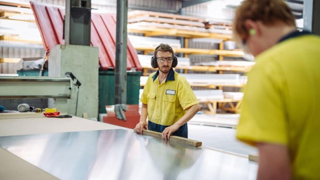 Manufacturing operations managed with ERP software