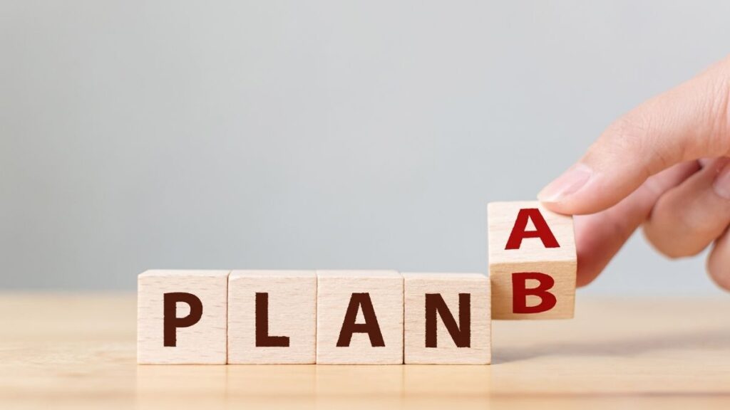 Plan A and Plan B blocks for payroll planning