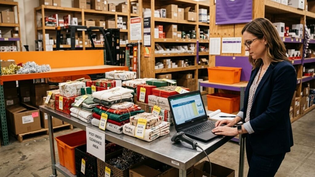 Post-holiday inventory management