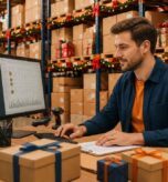 Christmas inventory management in a warehouse